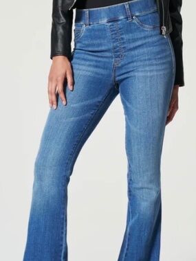 Spanx Flared Jeans Indigo